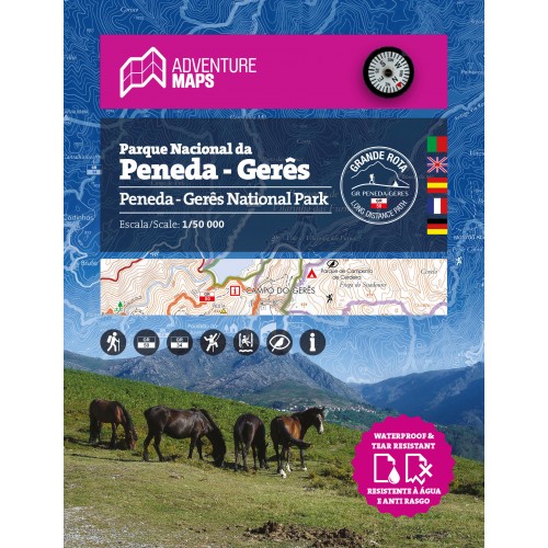 Mapa Parque Nacional Peneda-Gerês